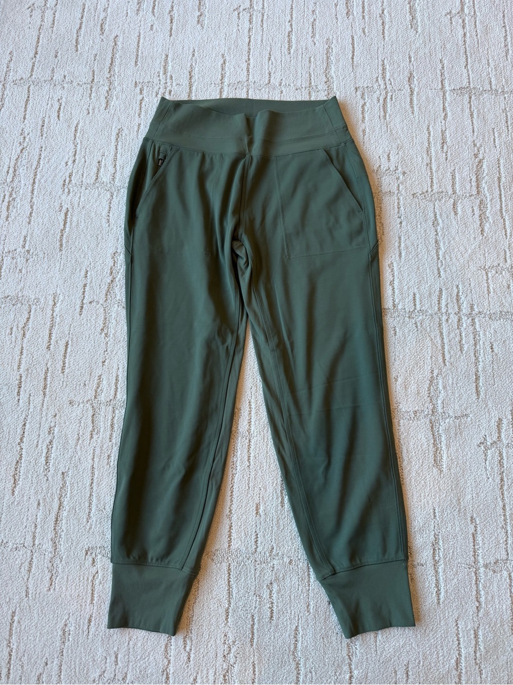 Athleta Olive Green Women's Jogger Track Pants